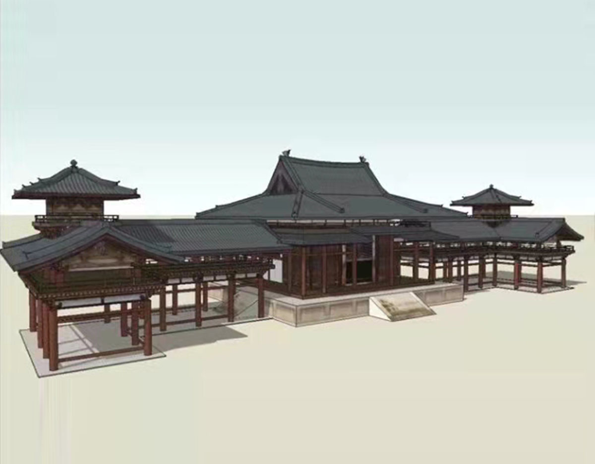 鋼結構仿古建筑設計